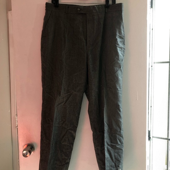 Men’s brown corduroy pants Navy & Green 36 waist, lenth 32”. - Picture 6 of 12